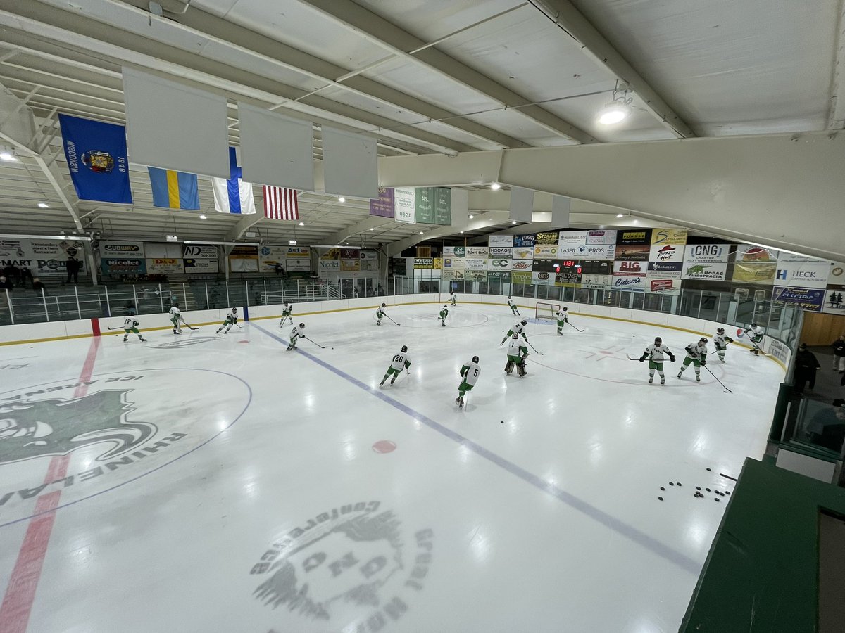 RiverNewsSports's tweet photo. Here we go. Playoff hockey tonight as Hodags host Antigo at the RIA in a WIAA D2 regional final. Hodags will have to do this a bit short-handed as leading scorer Joey Belanger is OUT due to a hand injury sustained in Saturday’s GNC 3rd place game vs. the Robins. #wiaahockey https://t.co/seJWQa5wnb