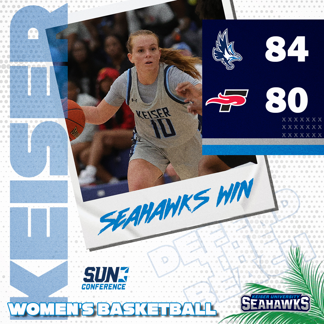 A Final in Overtime!!!

KU Defeats SEU, 84-80. Kennedy Schlabach hits the game-tying 3-pointer with less than a minute left in regulation to propel KU to the four-point win.

Points: Schlabach (24)
Rebounds: Gillion (10)
Assists: Schlabach (4)

#KU 84, SEU 80

#DefendTheBeach