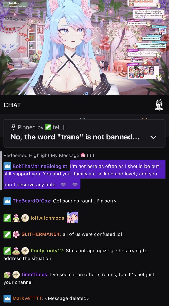 bewyll's tweet photo. Shame on you people. Targeting harassment on others, virtue signaling and causing streamers to pause or get cancel streams.

I don’t understand how some people can support these people that are doing this. #Silvervale doesn’t deserve this. 

#Vtubers #ENVtubers #VtubersEN https://t.co/utsZWqTSTz