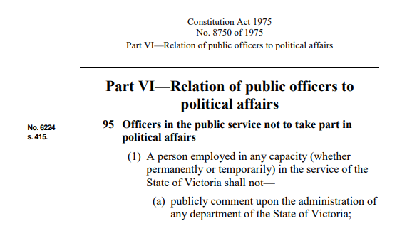TCnomics's tweet photo. @piacandrews Thanks @piacandrews, hope you like the thing! Not something I would have shared as a public servant. Q is: why not? Probably against 'the vibe' of the Constitution itself, re civil servants and civic discourse. Individual costs > individual benefits = career limiting move.😬 https://t.co/Cf09rWX5i9