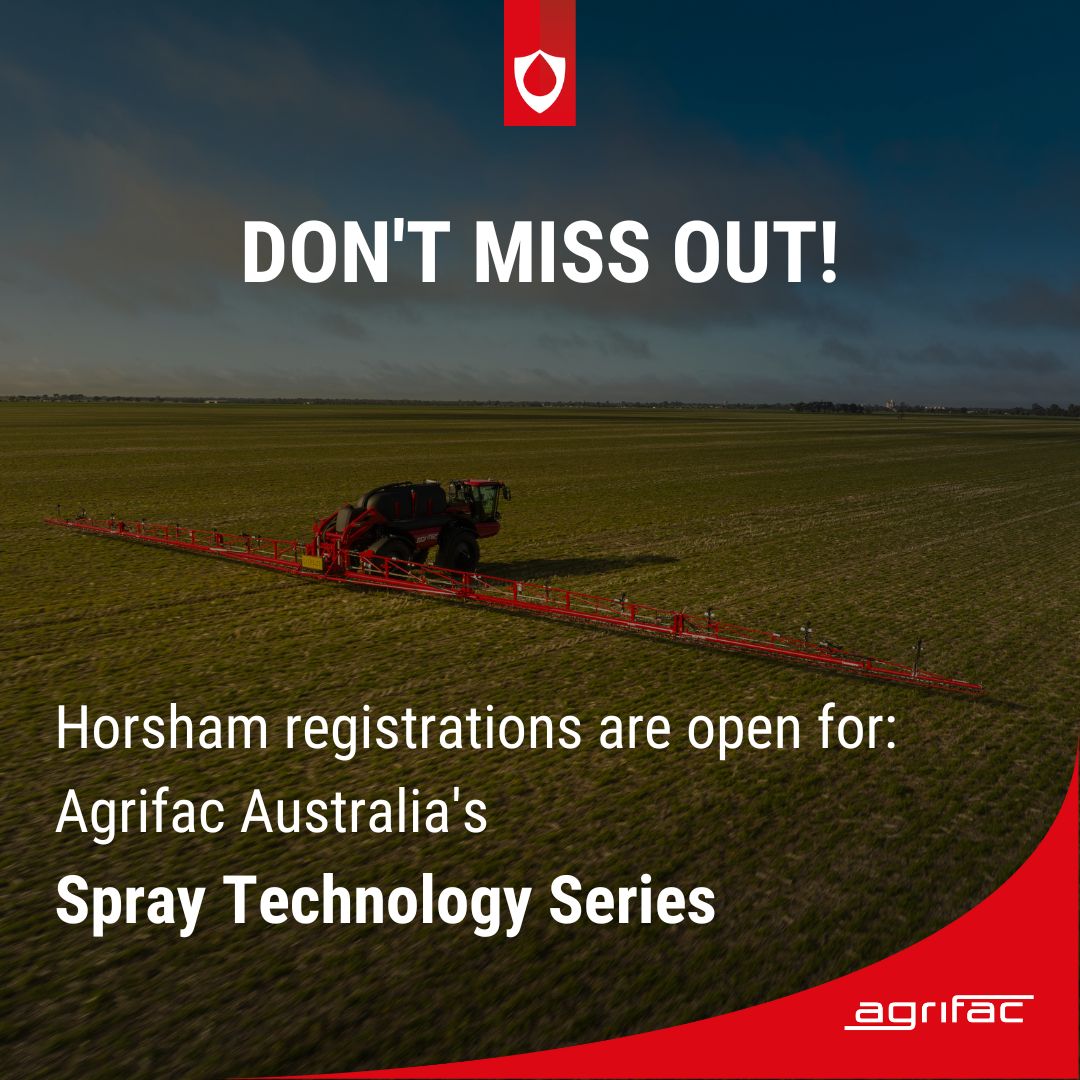 📣SEE YOU SOON HORSHAM 📣 We’ve got the event for you! Learn firsthand from #Agrifac experts about the principles and benefits of #PWM, the importance of nozzle selection and hear about the latest advancements in crop protection technology. Register now 👉 bit.ly/3k4sI62