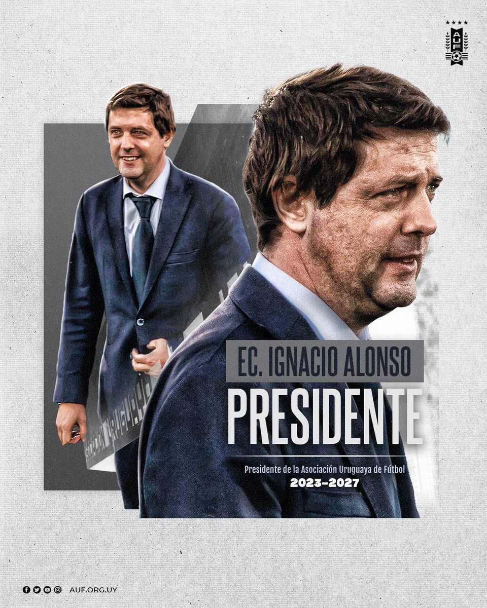 AUFOficial's tweet photo. 🗳️ 𝗘𝗟𝗘𝗖𝗖𝗜𝗢𝗡𝗘𝗦 𝗔𝗨𝗙 𝟮𝟬𝟮𝟯

Con 51 votos en 76, @nachoalonso33 fue elegido por el Congreso como presidente para el período 2023-2027. https://t.co/sNv5uEKDbn