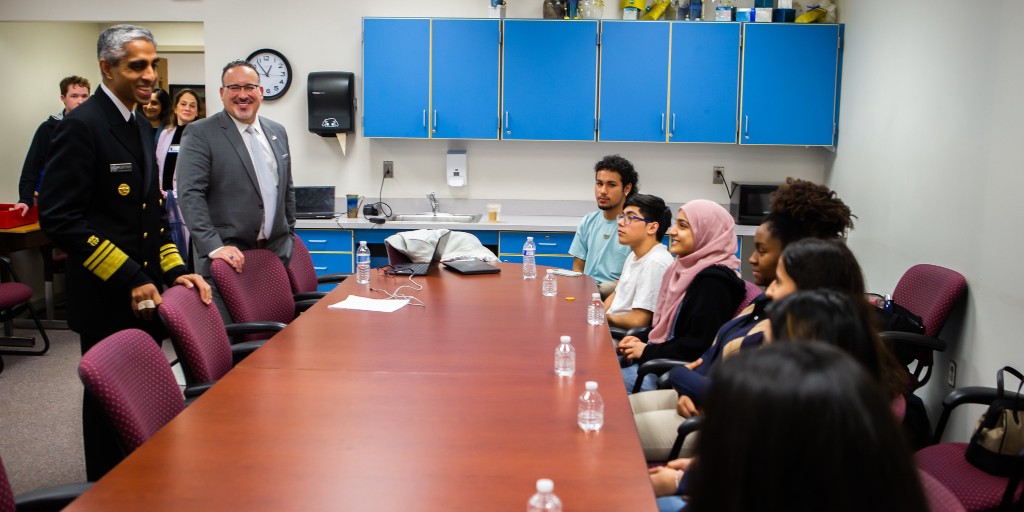SecCardona's tweet photo. Let's be honest - we're not always mindful of what it takes to maintain our mental health. 

Through the BSCA, we're providing $188M to connect students to school-based mental health services now &amp; ensure schools have trained professionals to support students in the future. https://t.co/HFyCrz7OPO