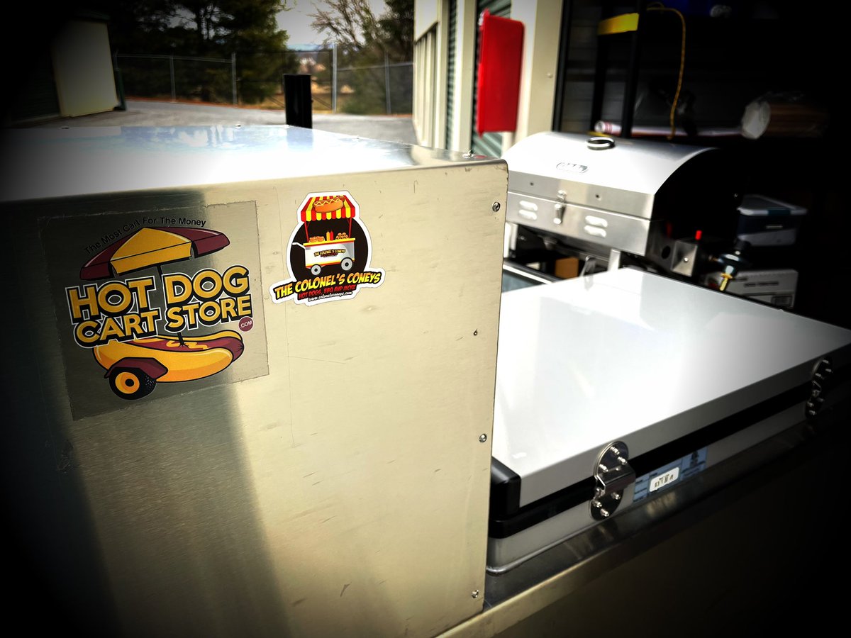 ColonelsConeys's tweet photo. Licensed and Inspected for another year!  Ready for Spring! 👍🏼🌭🌭 https://t.co/R33xVcSMoK