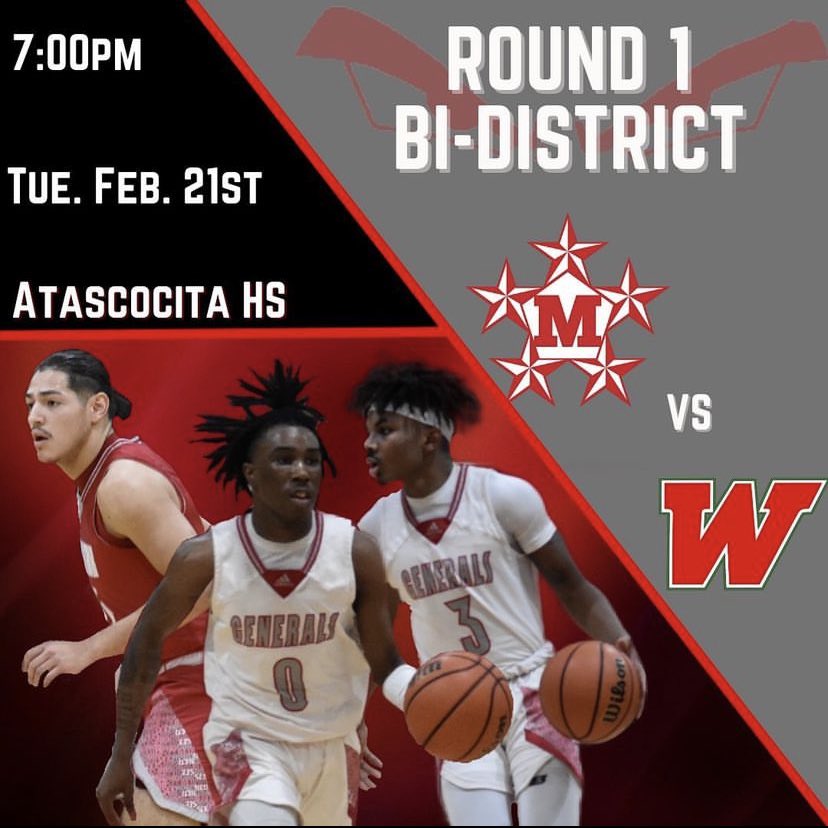 Our MacArthur Generals have clinched a playoff spot for the first time in 20 years 🔥🔥‼️. We would appreciate all the support of you guys to come out and join us in our round 1 Bi-District playoff game vs The Woodlands High school. 

#SeeRed