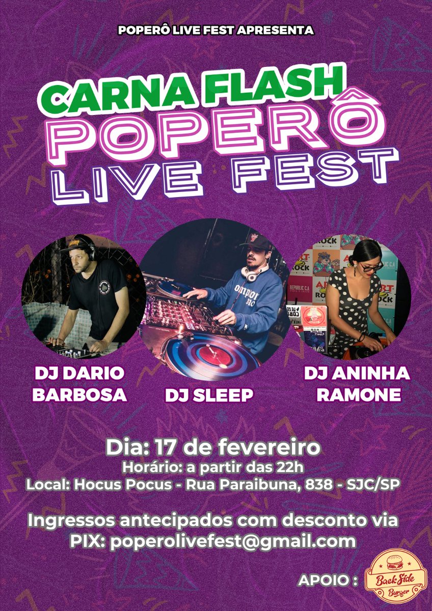 dariovalepunk's tweet image. Amanhã tem baile na Hocus Pocus em SJC 💥🔥