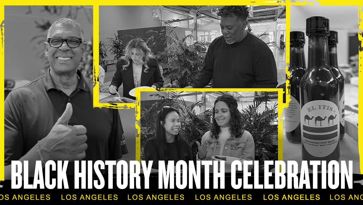 Our Los Angeles office is celebrating #BlackHistoryMonth by supporting our delicious local Black-Owned businesses: JR’s Barbeque and El Itis Fermented Chili Sauce. Make sure you check them out if you're in the area!