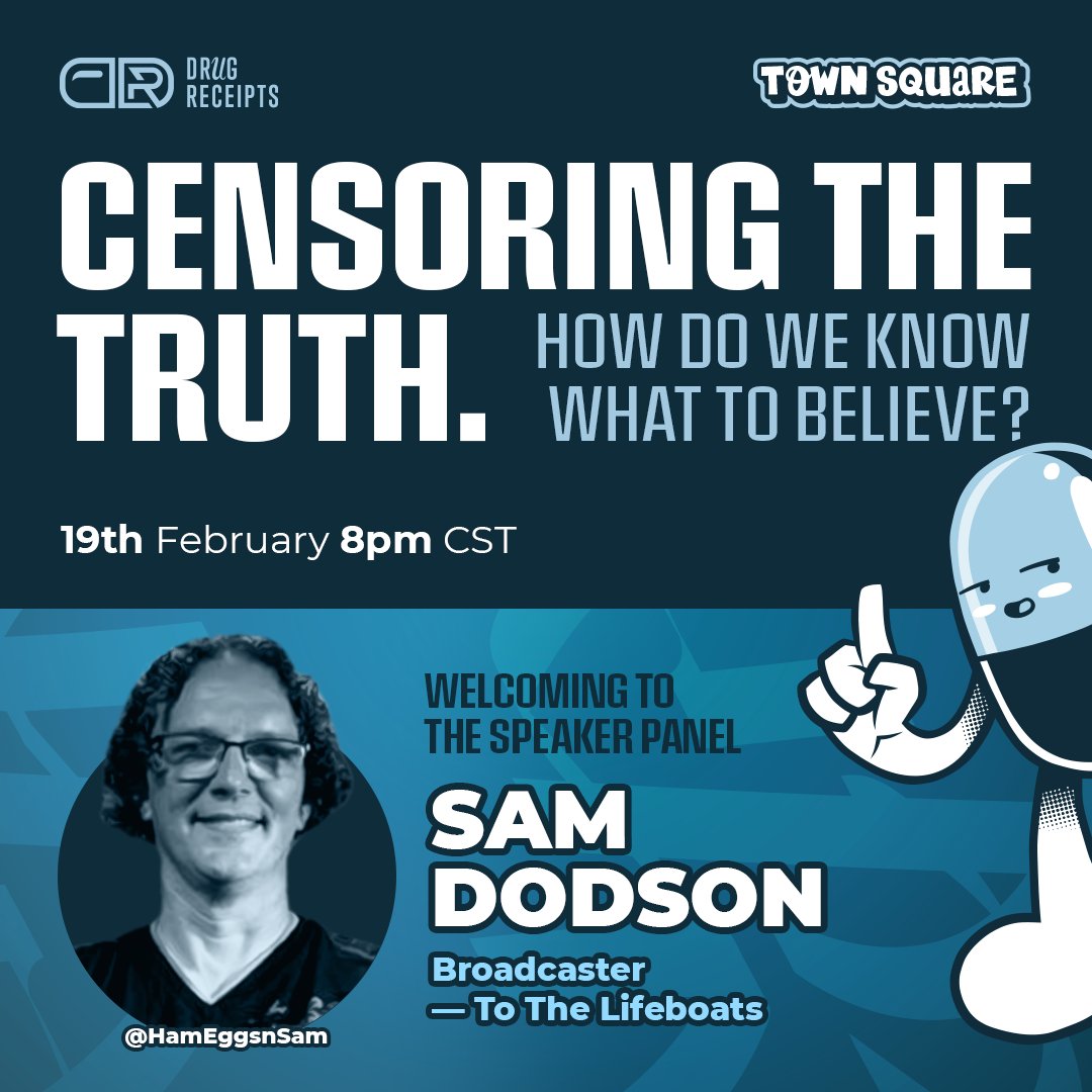 topcatt_'s tweet photo. Broadcaster Sam Dodson has been banned numerous times from #Twitter; simply for speaking the #Truth. 

#NoTruthOnTwitter? 

#freespeech has been interrupted. But, who is checking the checkers? Who TF are they?

Join @HamEggsnSam on the #townsquare this week and hear his story. https://t.co/IrzD32Aj5r