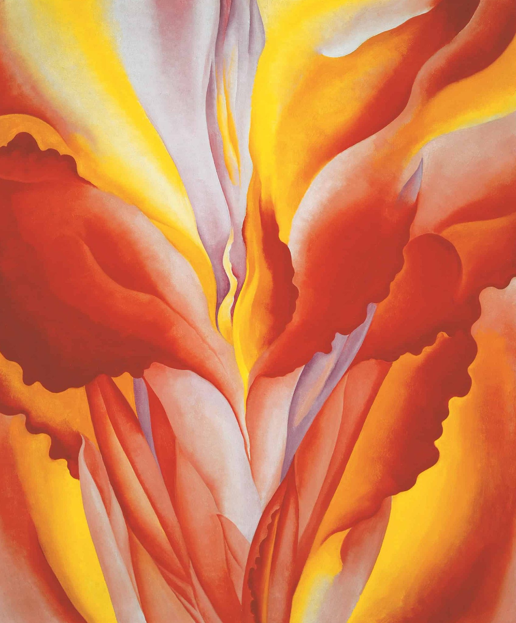 Red Canna by Georgia O'Keeffe (1924)