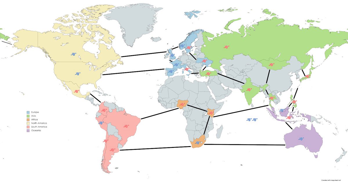 GZs to <a href="/PhineassGeo/">Phineas Black</a> for winning the latest Solo Duels tourney and GGs to everyone else! Today (Friday) at 3pm CET we are playing a completely new version of GeoRisk with troops and other exciting things! For more info see: bit.ly/3VjdkAq #GeoGuessr