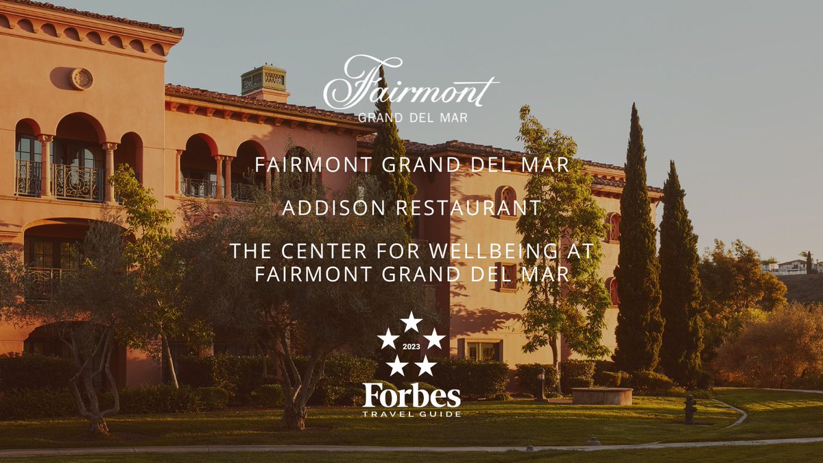 We are both humbled and honored to announce that we have, once again, been awarded 3 coveted Forbes Travel Guide Five-Star Awards. Cheers to 5 stars! 🥂

To see the full list of winners, visit: forbestravelguide.com/award-winners (forbestravelguide.com/award-winners)

#FTGStarAwards 
#ForbesTravelGuide