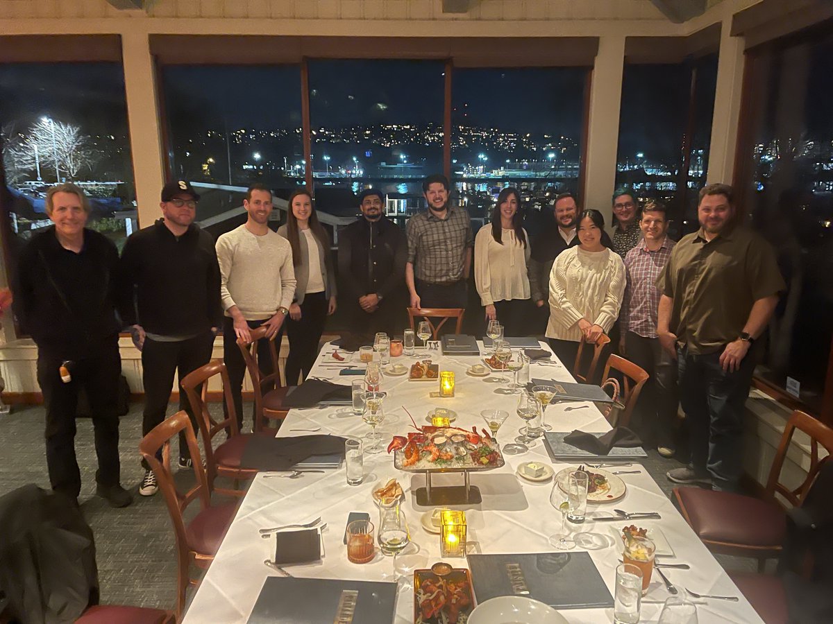 Schellman's tweet photo. Some of our Seattle area #SchellmaNators gathered to #celebrate the #holidays (belated after having to reschedule twice). It’s never too late to celebrate our people! https://t.co/Adr7MG5VbZ