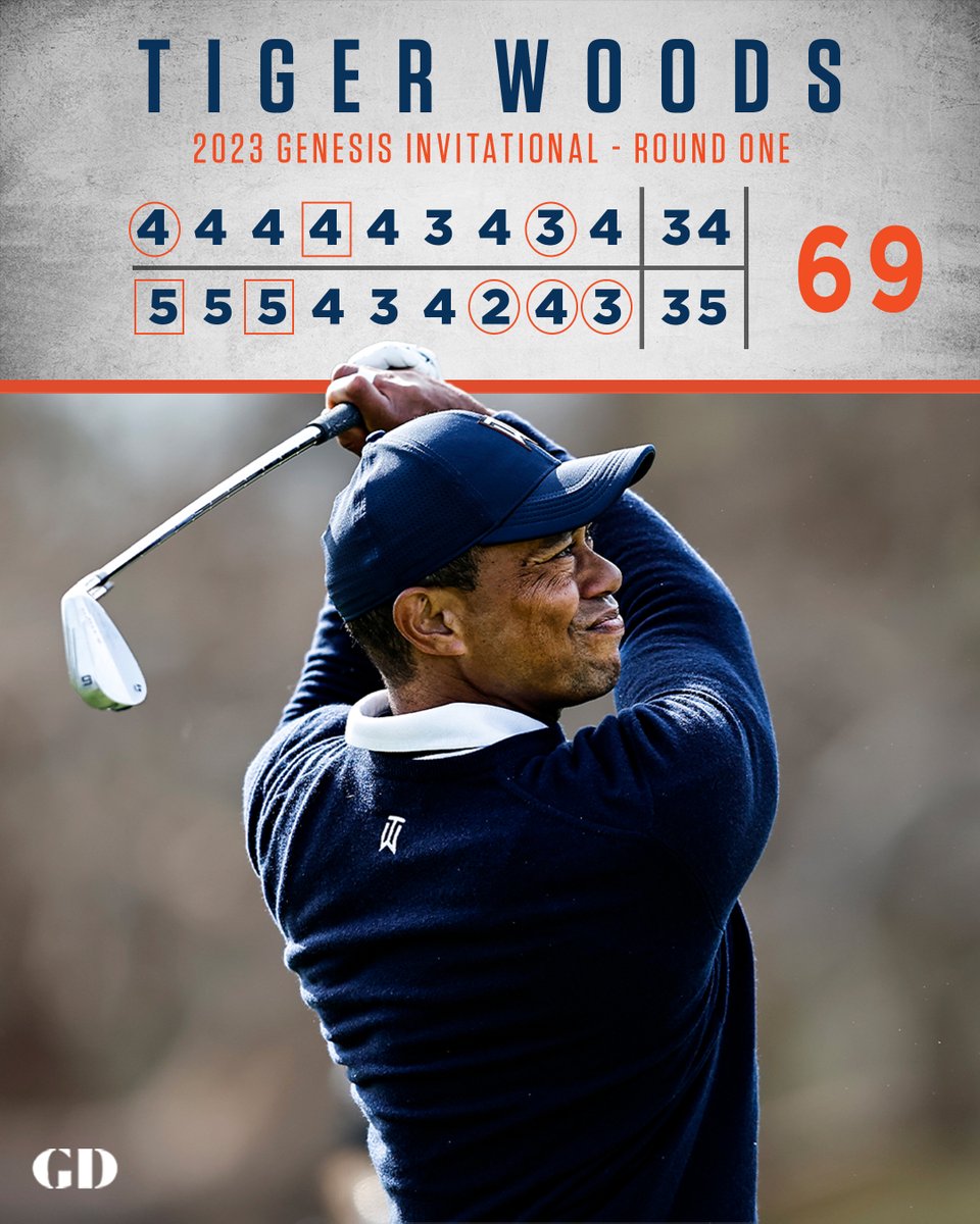 GolfDigest's tweet photo. First non-major round in 844 days. ✍️ https://t.co/jmM1m6Io6P