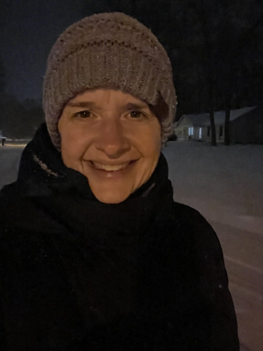 karrie_joy's tweet photo. On our freezing cold, frostbite is definitely possible walk tonight we learned……mailboxes are still scary, street lights are still scary, dark nothing is very scary. He is lucky I love him. 🐶🥶❤️ #tucker #nofrostbite #snowishisfavorite #ihopetobewarmbymorning https://t.co/1Ln8GqDheh