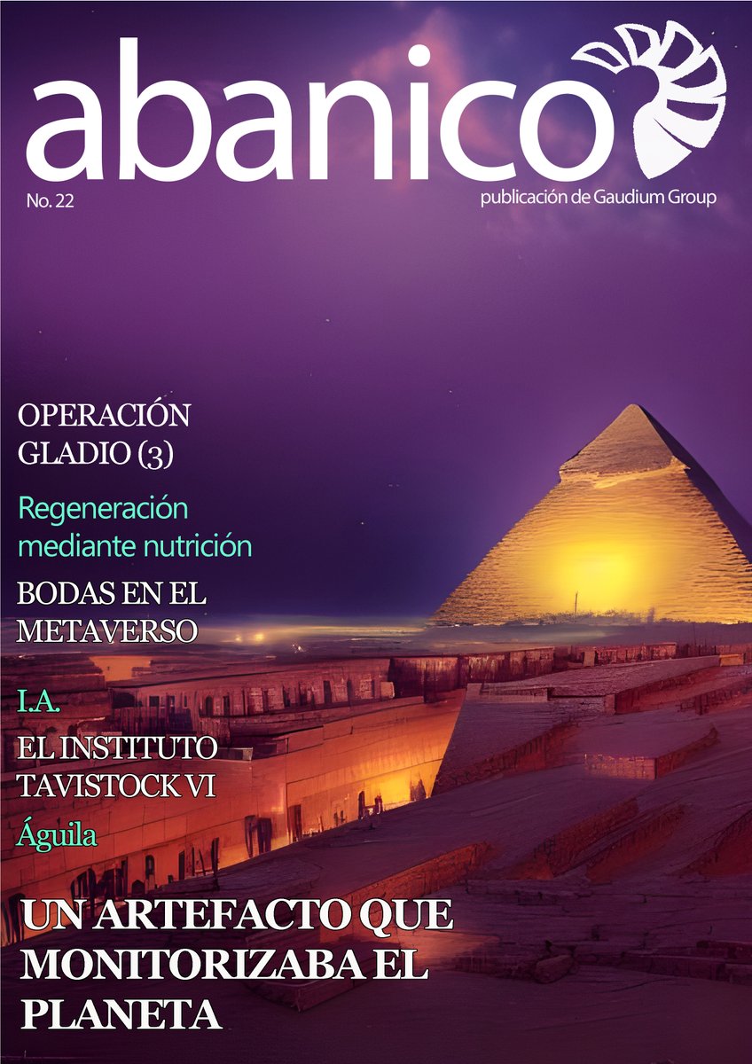 GaudiumEventos's tweet photo. #RevistaAbanico Ed.22 - #Abanico22 #Editorial 

Estamos impresionados con lo que se puede lograr con inteligencia artificial. ¿Pueden creer que esta es la primera edición en que experimentamos con ella y creamos la portada utilizando esta inteligencia? 

https://t.co/X4XFkshezy https://t.co/nODd90qeAF