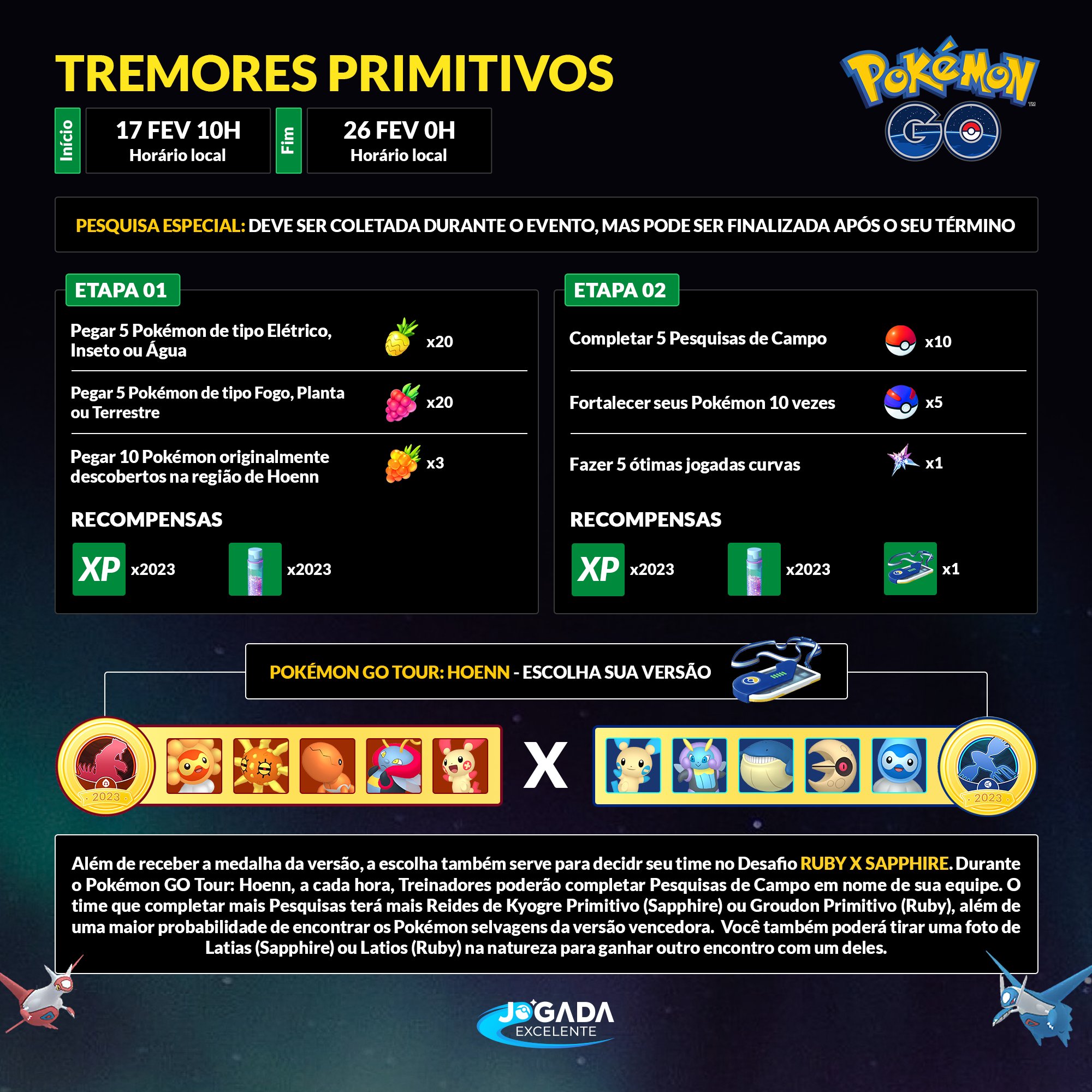 Pokémon GO: Trevenant e Gourgeist - Jogada Excelente