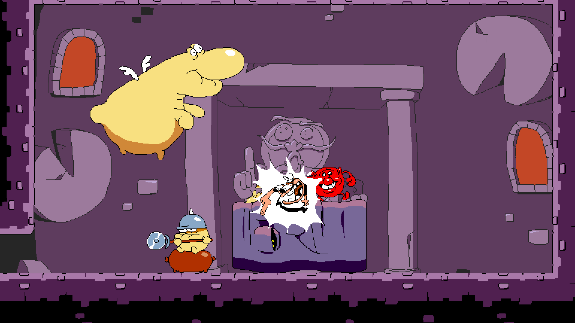 Pizza Tower: A Slice Above. Platformers are the pizza of video game…, by BeeOhBeeHee