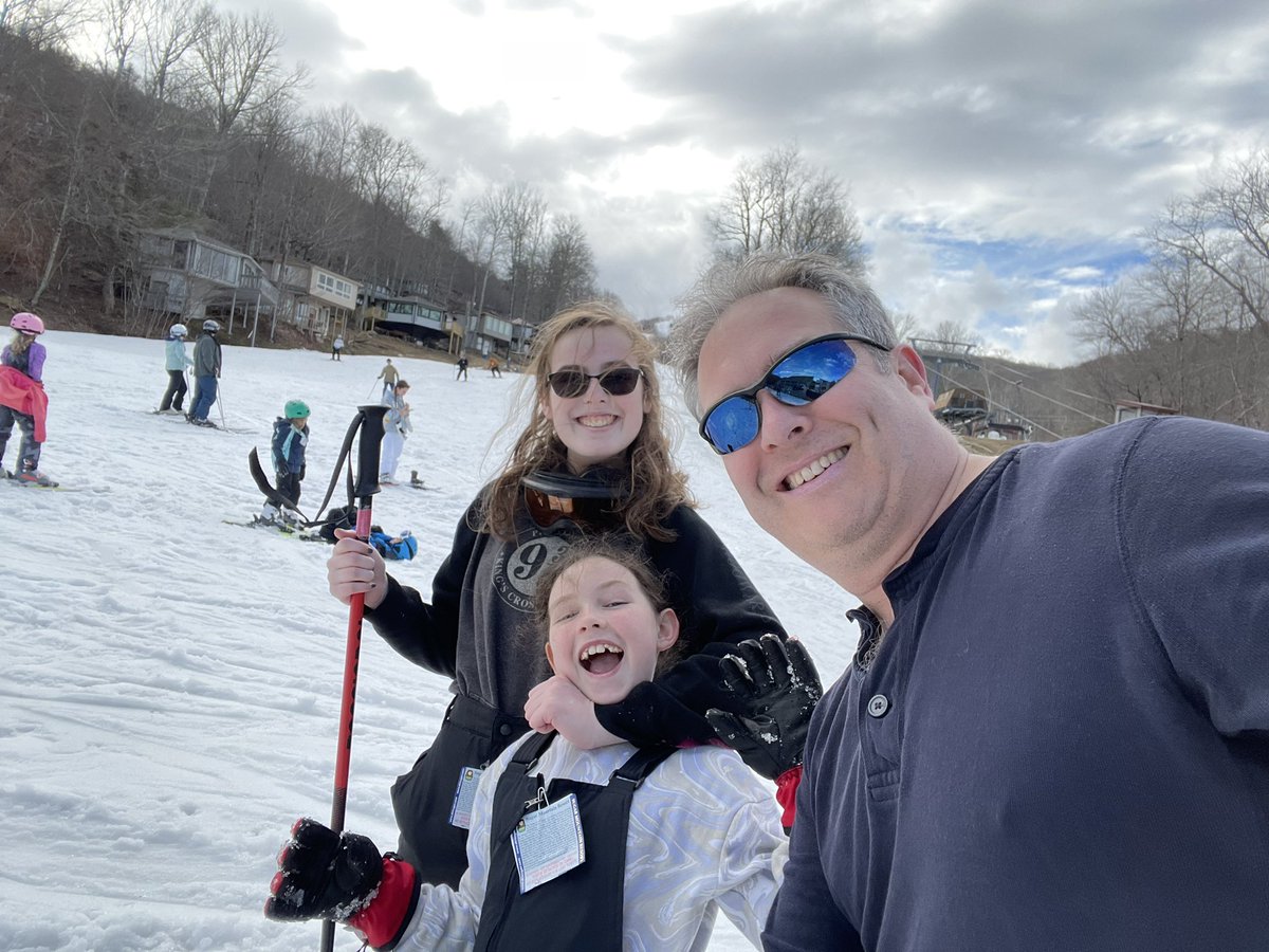 Two days of skiing and I’m beat. But we have two more skiers in the family.