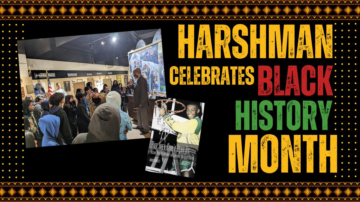 Today we learned about local Black History and took our team of @Harshman_MMS 7th graders to visit the @AttucksMuseum and we watched the @PBS documentary. What an incredible and important part of the history of Indianapolis. Thank you for preserving it @IPSSchools.