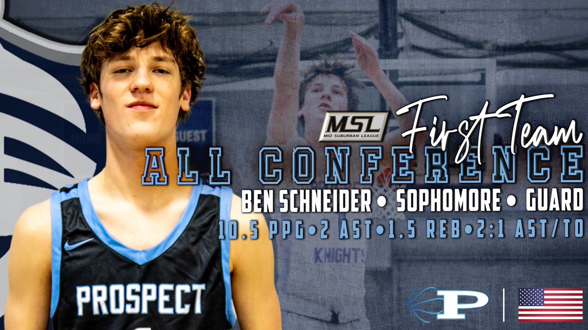 Ben Schneider has been named to the MSL All-Conference team. As a sophomore in his first year on varsity, Ben has been impressive all year. His ability to score from anywhere has been fun to watch. Congrats Ben!