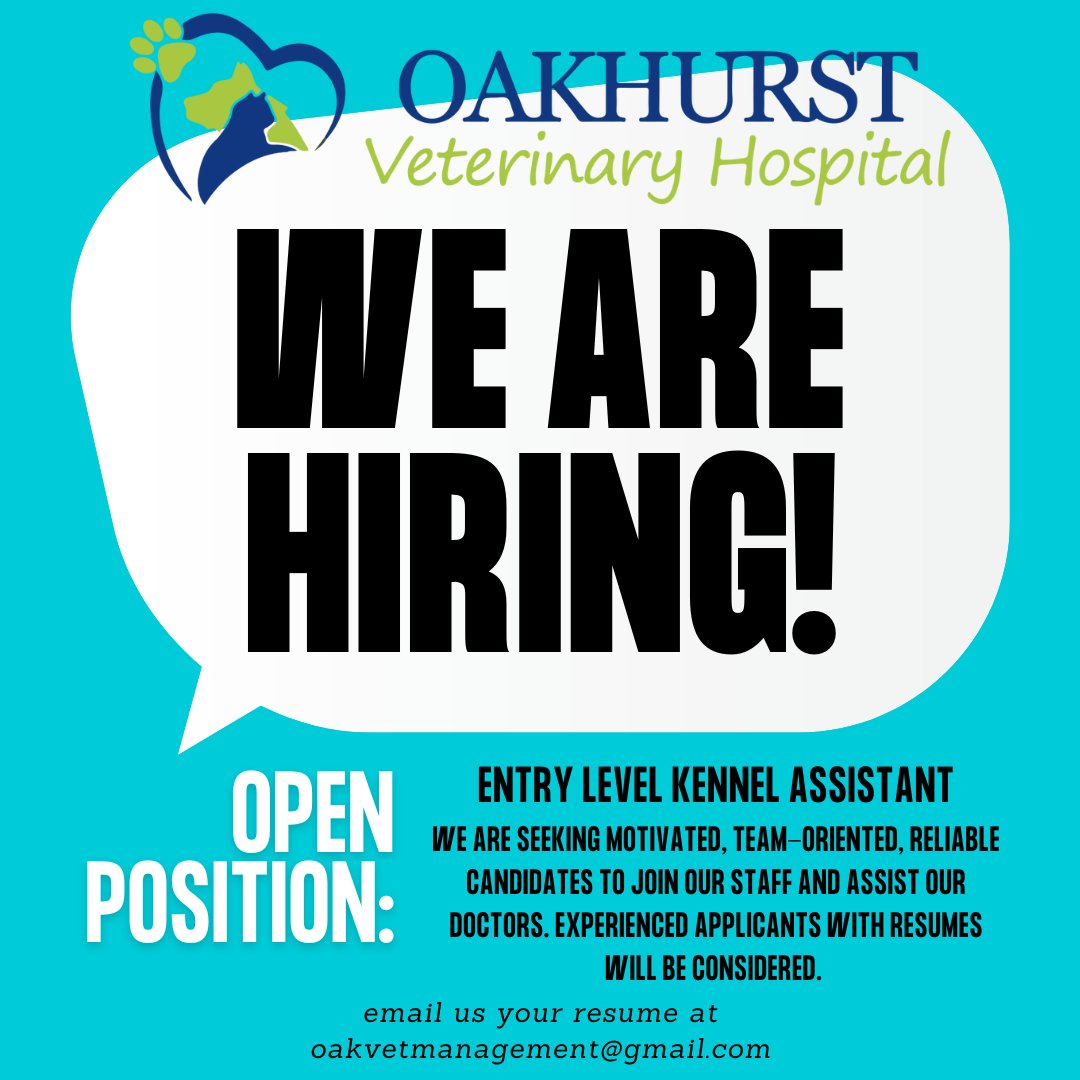 Oakhurst Veterinary (@oakhurst_vet) / Twitter Oakhurst Veterinary (@oakhurst_vet) / Twitter