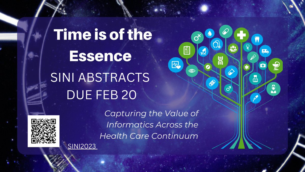 SINI_Institute's tweet photo. Get your abstracts in for SINI2023 and register for this years great program. https://t.co/p60ksXKxqu