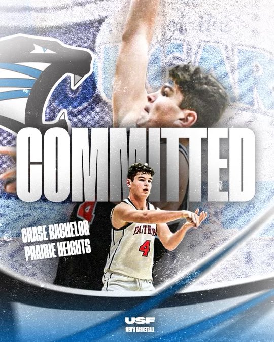 Chase Bachelor (@bachelor_chase) on Twitter photo I am excited to announce my commitment to continue my academic and athletic career at <a href="/usf_mbkb/">USF Men’s Basketball</a>, thank you to all the people who have helped me on my path to the next level. #gocougars I am excited to announce my commitment to continue my academic and athletic career at <a href="/usf_mbkb/">USF Men’s Basketball</a>, thank you to all the people who have helped me on my path to the next level. #gocougars