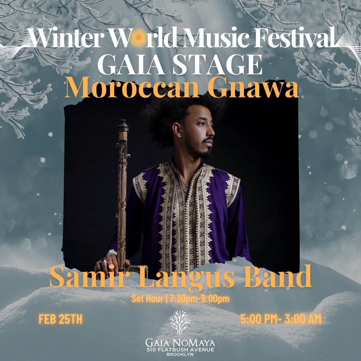 Looking forward to being part of this! Gaia Nomaya February 25th! Make sure you get your tickets! #gnawalove #trance #dance #love #sahakoyo