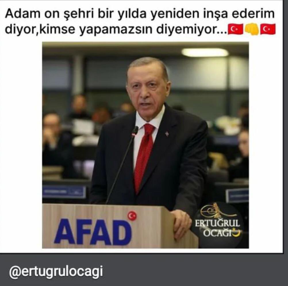 Derler mi hiiiiç..? 
Reis Derse Bitmiştir. Bileeesiinizzz…😎😎
#TuerkiyeTekYuerek #TuerkiyeYekYuerek #TuerkiyeTekYurek