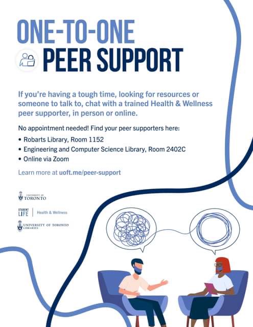 UofT's Peer Support Program (PSP) is having a pop-up event for medical students tomorrow (Fri. Feb 17th, 11:30AM-3PM) outside Enrolment Services in MSB to try out the service or just drop by to learn more! Stop by tomorrow to chat with a UofT student peer!