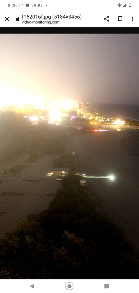 Jupiter inlet night time shine
