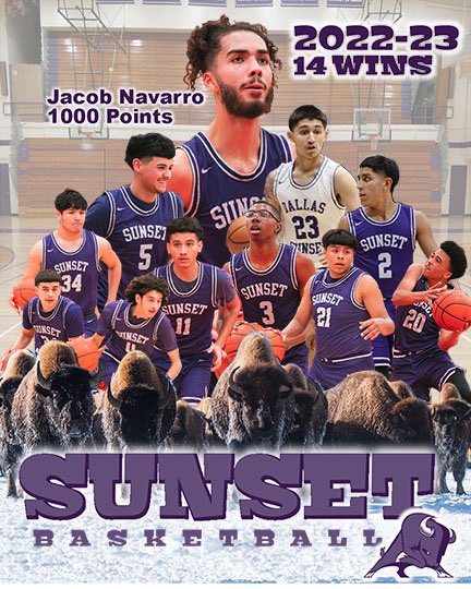 DallasSunsetBball (@sunset_bball) on Twitter photo Tuesday was the end of the season for the Sunset boys 🏀 team. The boys 14 wins are the most since 1987 at Sunset. Capped off with Jacob Navarro finishing his career as the 1st boy in school history to reach 1000pts. <a href="/SunsetAthletics/">SunsetBisonAthletics</a> <a href="/Sunset_Bison/">Sunset High School</a> <a href="/dallasathletics/">Dallas ISD Athletics</a> Tuesday was the end of the season for the Sunset boys 🏀 team. The boys 14 wins are the most since 1987 at Sunset. Capped off with Jacob Navarro finishing his career as the 1st boy in school history to reach 1000pts. <a href="/SunsetAthletics/">SunsetBisonAthletics</a> <a href="/Sunset_Bison/">Sunset High School</a> <a href="/dallasathletics/">Dallas ISD Athletics</a>
