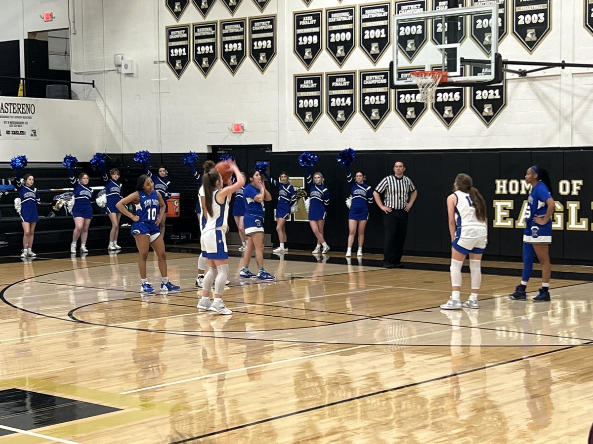 What a game! The Lady Cats have closed the gap 37-39 vs. Estacado. Here’s the 4th quarter.  We can do it! #wtd #excellence