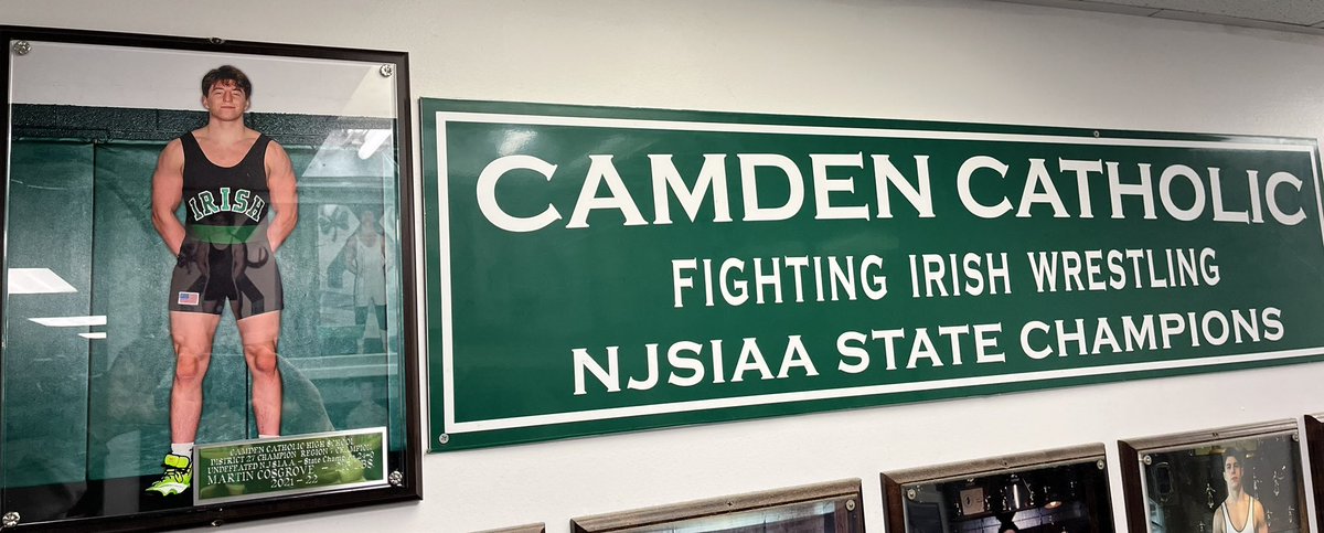 FightingIrishCC's tweet photo. Martin Cosgrove added to STATE CHAMPION Wall for the 2nd time ☘️ https://t.co/SY82nNySWD