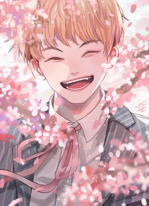 セブチはウジさんがとても大好きで、描いてた中でもこれが好きというのがあるので載せておきます 