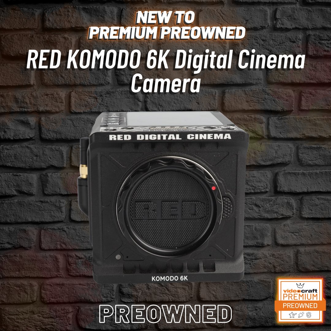 videocraftaust's tweet image. ONLY ONE IN STOCK, Be ther first to buy our Preowned RED KOMODO 6K Digital Cinema Camera
videocraft.com.au/RED-KOMODO-6K-… 

#R3D #KOMODO #6K #videocraft #videoraftaust #videocraftmelbourne #preowned #preloved #secondhand #onlinestore #onlineshopping #used