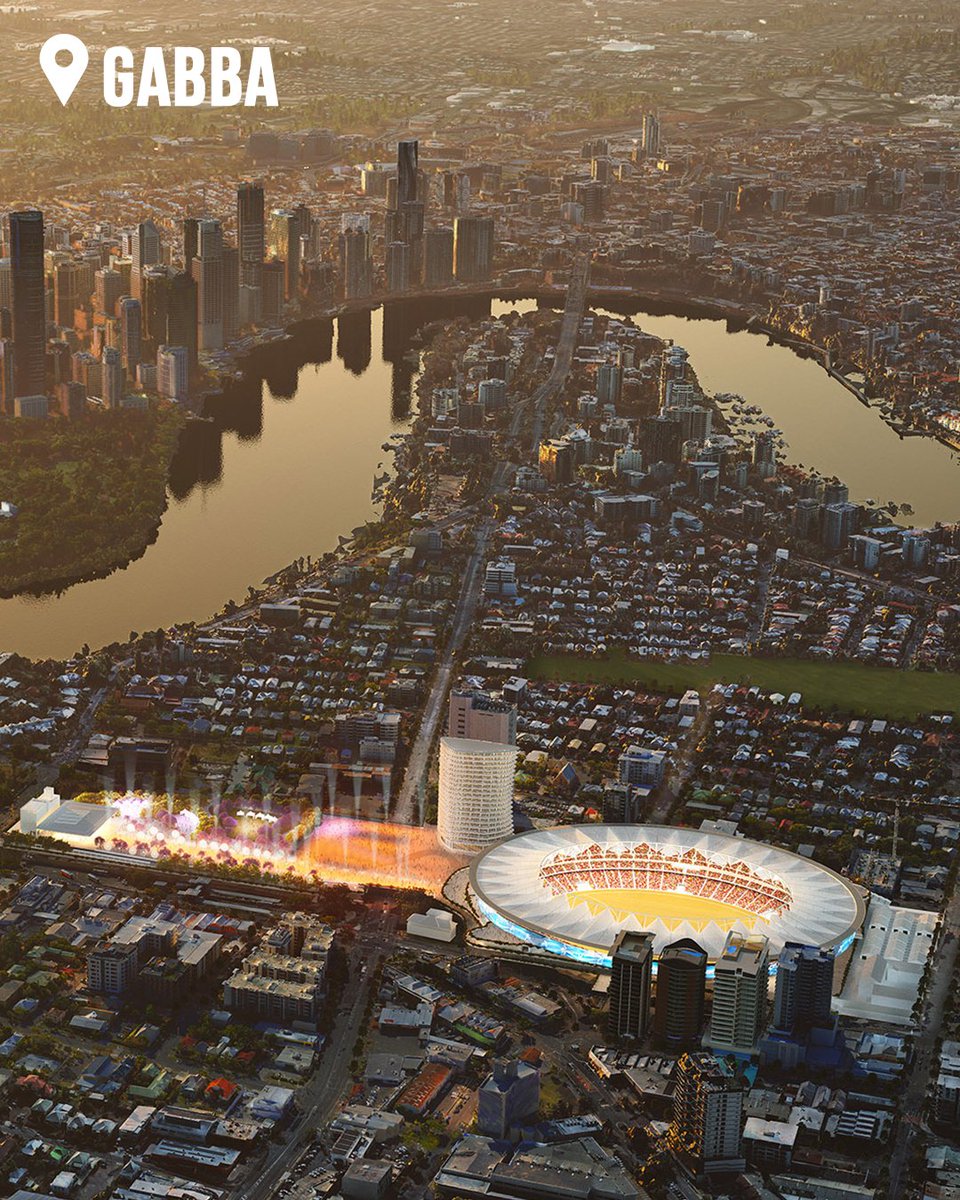 A new indoor arena at Roma Street.

A new chapter for The Gabba.

For generations of Queenslanders, not just the Games.