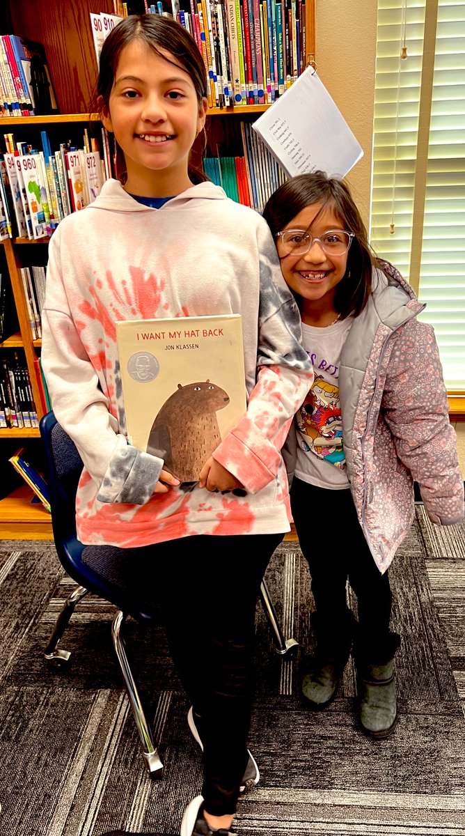 “Today a reader, tomorrow a leader.”
-Margaret Fuller             Here is one of our Great Grizzly Leaders taking time to come and read: I Want My Hat Back by Jon Klassen.     #GoBeGreat @GoliadGrizzlies <a href="/GoliadPhysEd/">Jeanette Ortiz</a> <a href="/MsGalindoC/">Celeste Galindo</a>