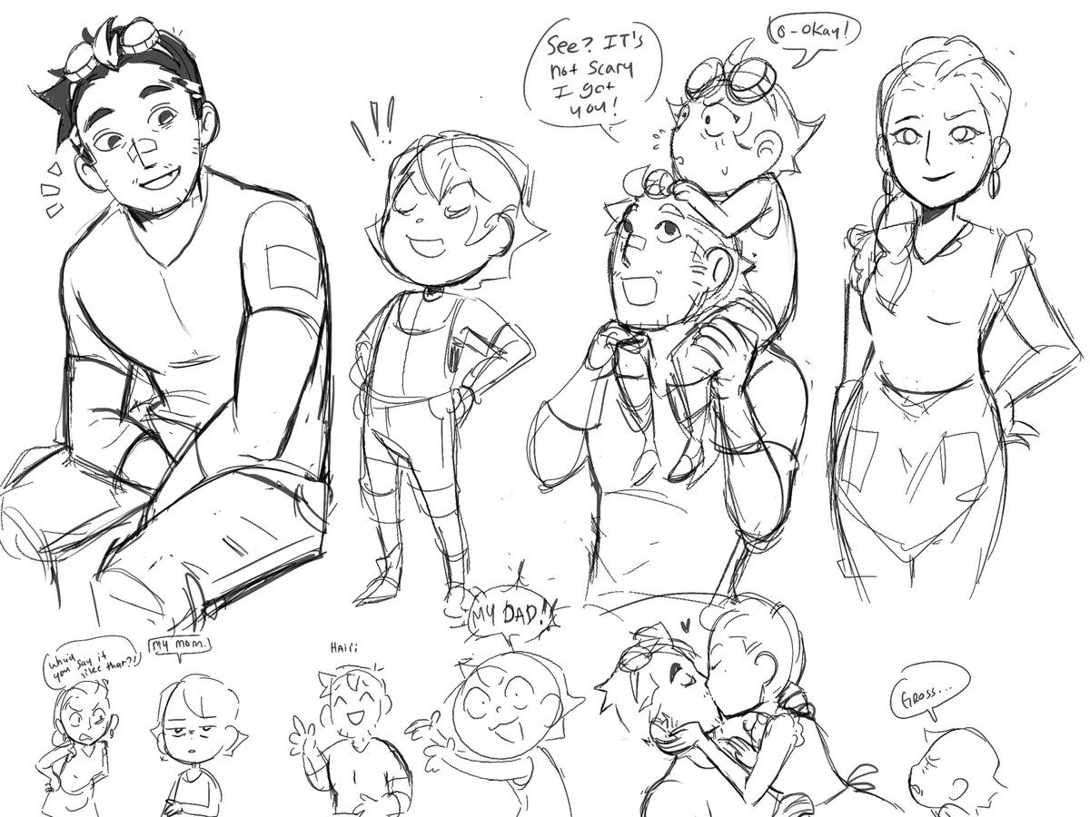 OC doodle dump :p 
