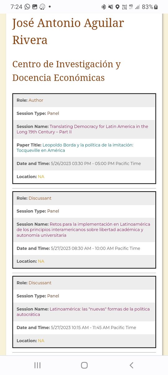 El CIDE <a href="/CIDE_MX/">CIDE</a> no permitirá la participación de sus investigadores en el Congreso de la Latin American Studies Association (LASA) .En particular en los paneles "Retos para la implementación en Latinoamerica de los principios interamericanos sobre libertad académica y autonomía"