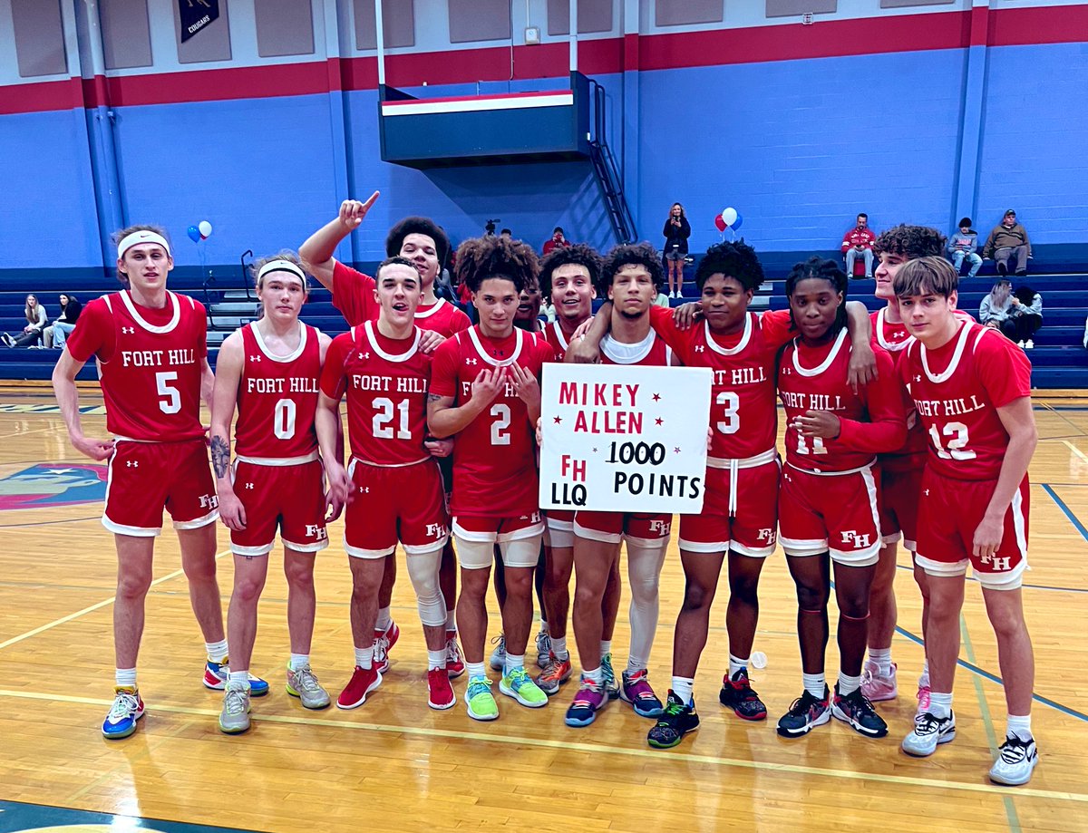 WCBC - Garrett Eagan (@geaganpxp) on Twitter photo + MY GUY PUT A ‘G’ ON THEM! Congrats to Mikey Allen <a href="/mikeyallen18/">mikey allen</a>, recording his 1,000th point tonight in a win over Washington.
He finished with 27 🪣 / 10 🪙
<a href="/FortHill_BB/">Fort Hill Basketball</a> is going to be a problem in the post season! + MY GUY PUT A ‘G’ ON THEM! Congrats to Mikey Allen <a href="/mikeyallen18/">mikey allen</a>, recording his 1,000th point tonight in a win over Washington.
He finished with 27 🪣 / 10 🪙
<a href="/FortHill_BB/">Fort Hill Basketball</a> is going to be a problem in the post season!