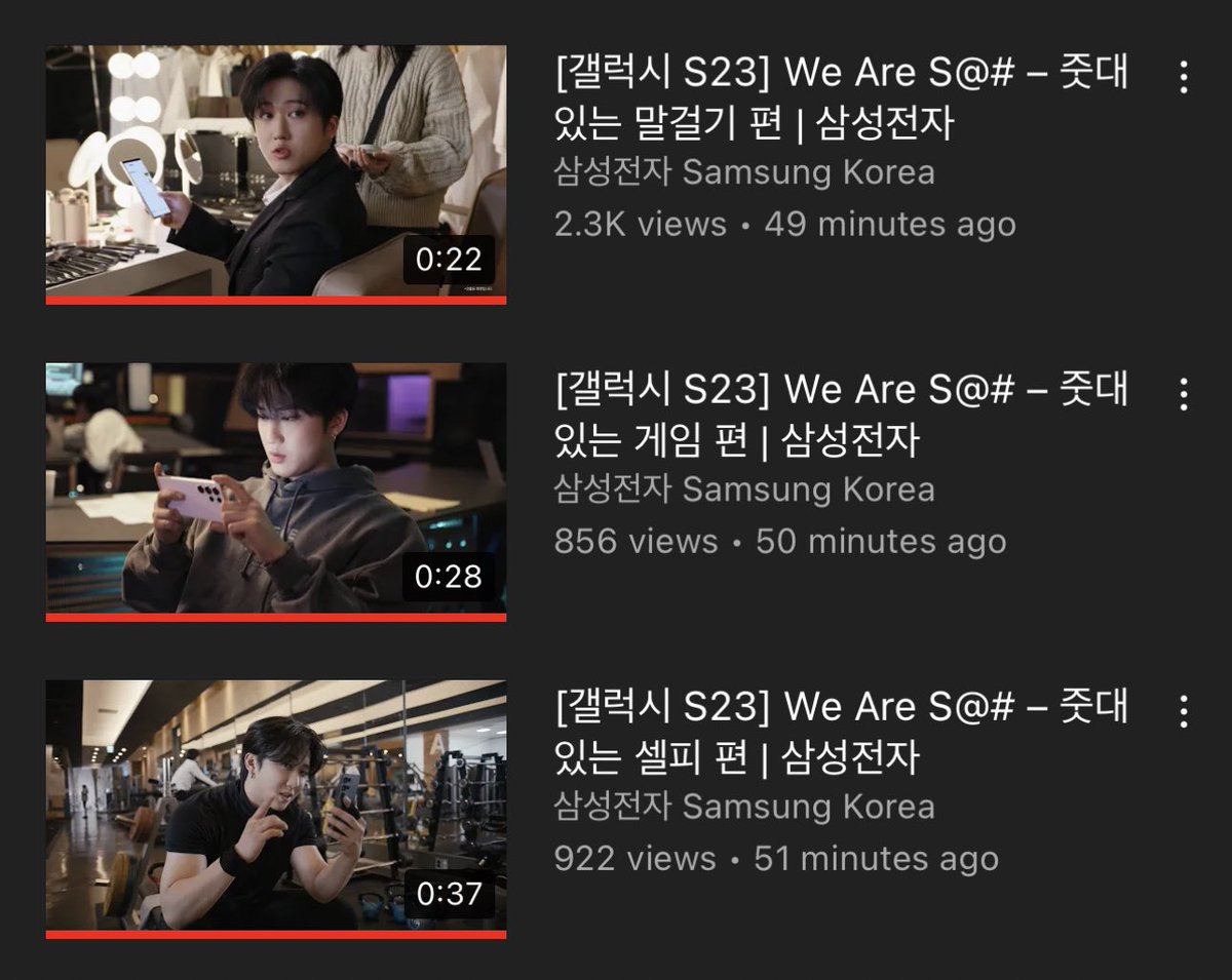 CHANGBIN FOR SAMSUNG S23 ADS AM I DREAMING ㅠㅠ 

youtu.be/4BsFYfRZUM8
