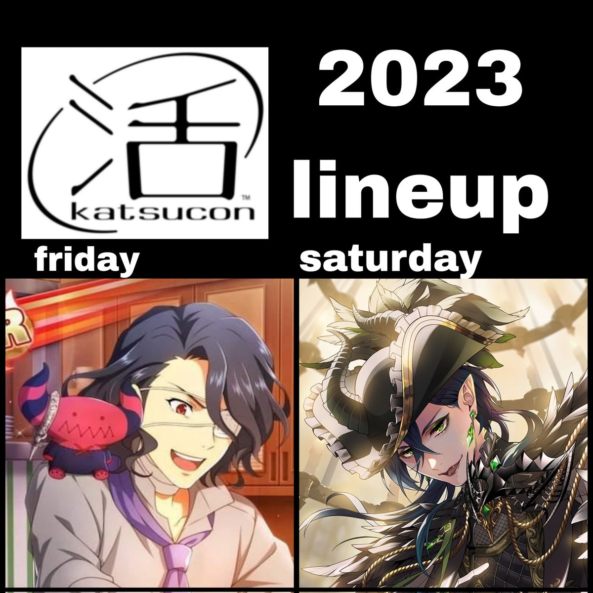 caymalidia's tweet photo. Katsucon will be real https://t.co/QdLTGoB8Gz