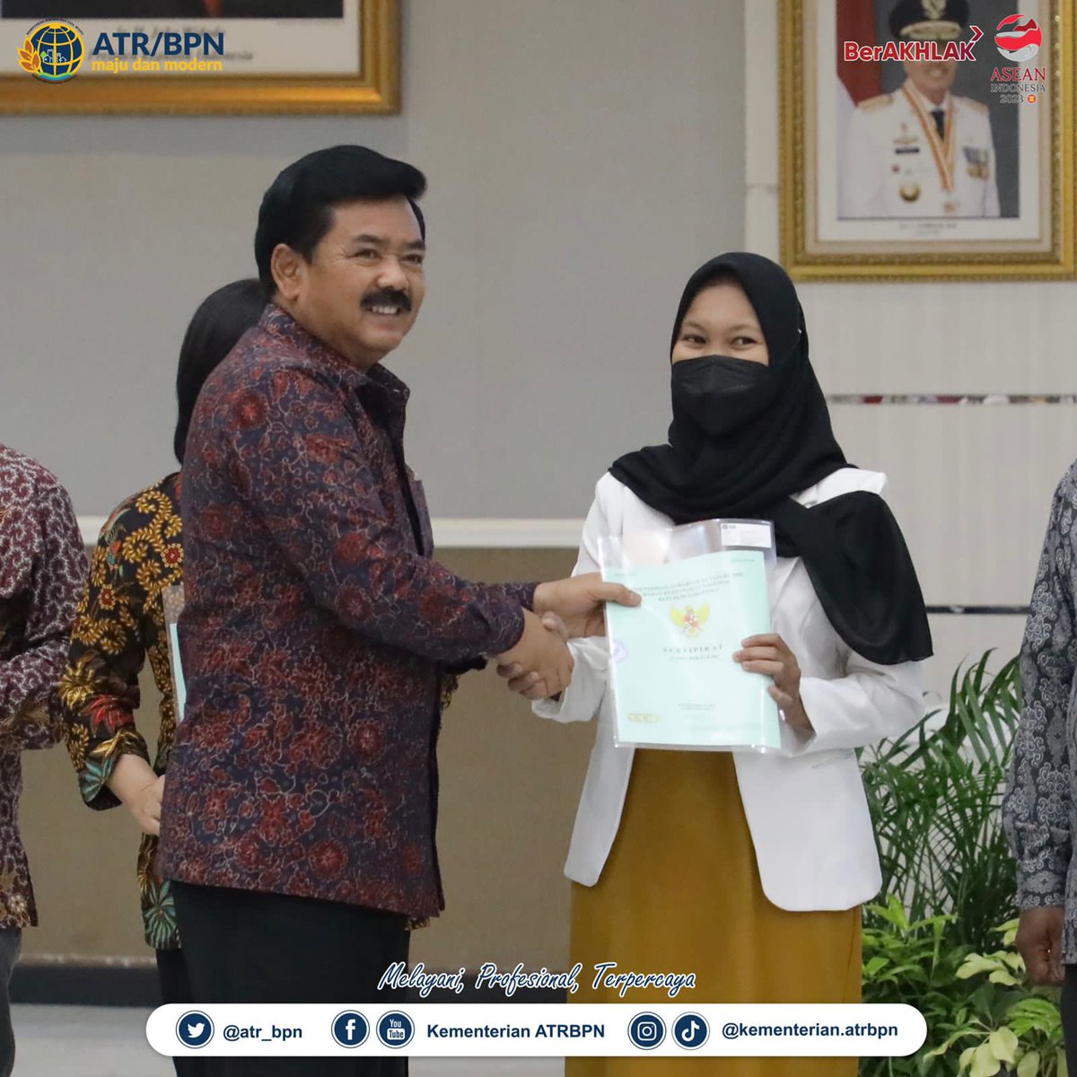 Kementerian ATR/BPN on Twitter: "Hadir di Pekanbaru, Menteri ATR/Kepala
