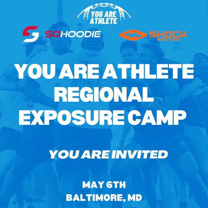 Blessed to receive an invite to the regional exposure camp!!🙋🏽 @MarylandHigh @youareathlete @247recruiting