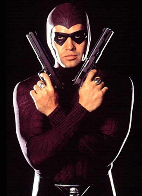 A publicity shoot of Billy Zane as the Phantom, 1996.

Image courtesy of Paramount/IMDb

#BillyZane