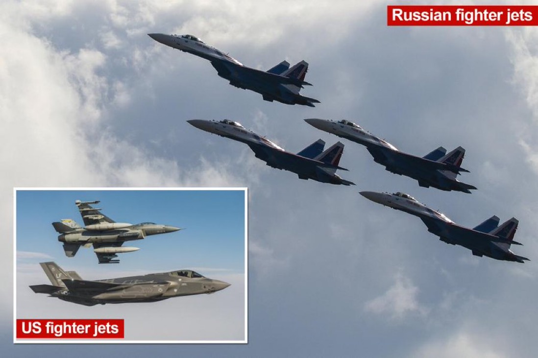 Seth⚡ on Twitter "RT DailyLoud U.S. intercepts eight Russian fighter