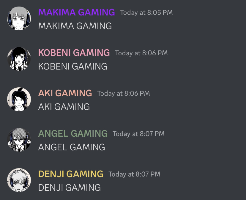 Pencil_Peach's tweet photo. Makima Gaming https://t.co/nWYENFBLiq