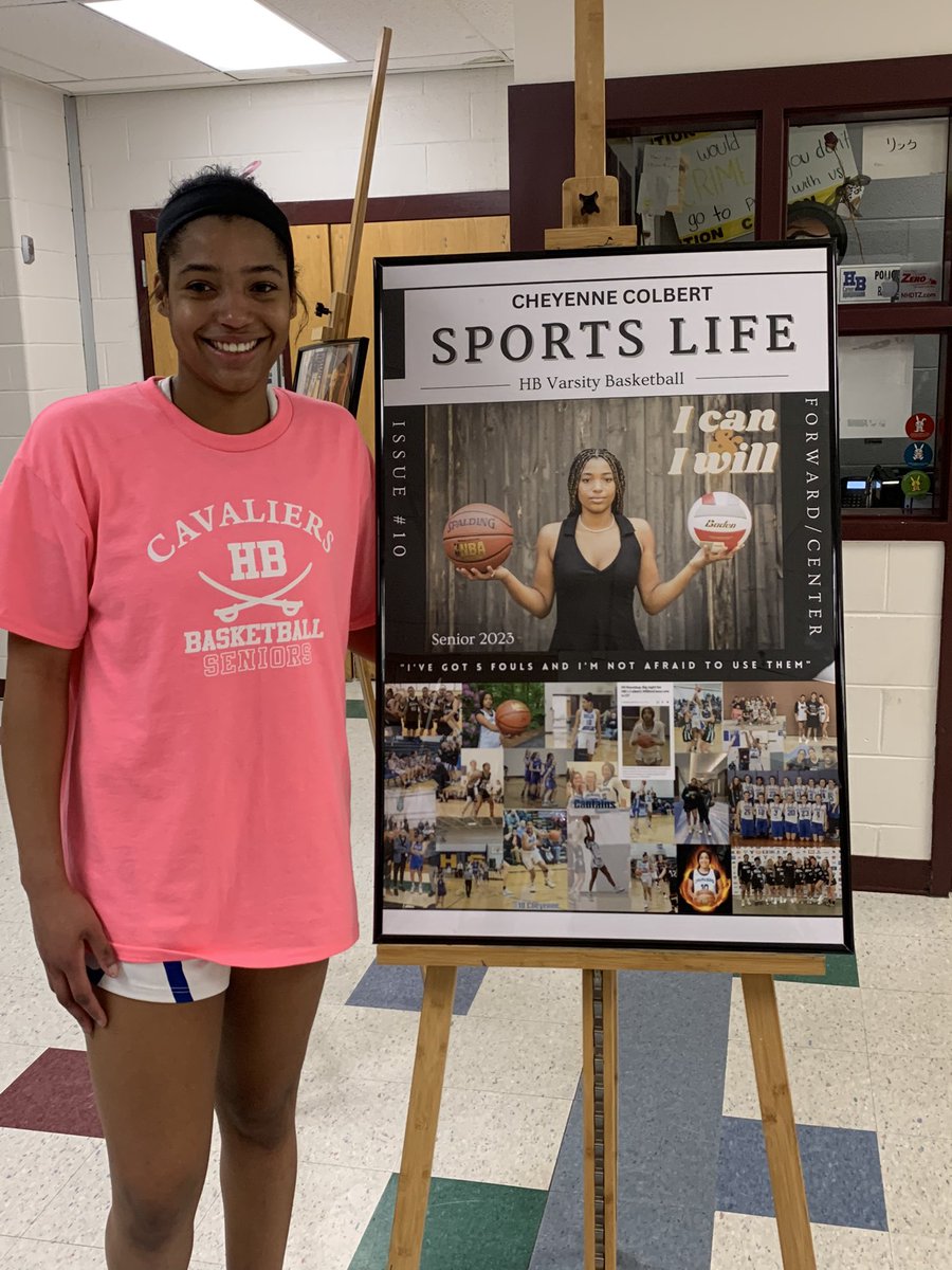 I can’t believe this is my last season at <a href="/HB_highschool/">Cavaliers</a>. 🥲🏀❤️ <a href="/HB_Athletics/">HB Athletics</a> #family #StudentAthlete #10 #SeniorNight