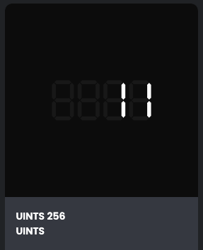 CallMeChenAgain's tweet image. A numbers project inspired by @jackbutcher checks, @uintsnft is an innovative &amp;amp; refreshing take on on-chain nfts &amp;amp; smart contract burn mechanisms. My base number is 11 which is my favorite number. Token id 256 is a perfect square (16^2). @parkthomp did an amazing job!
#ilovemath